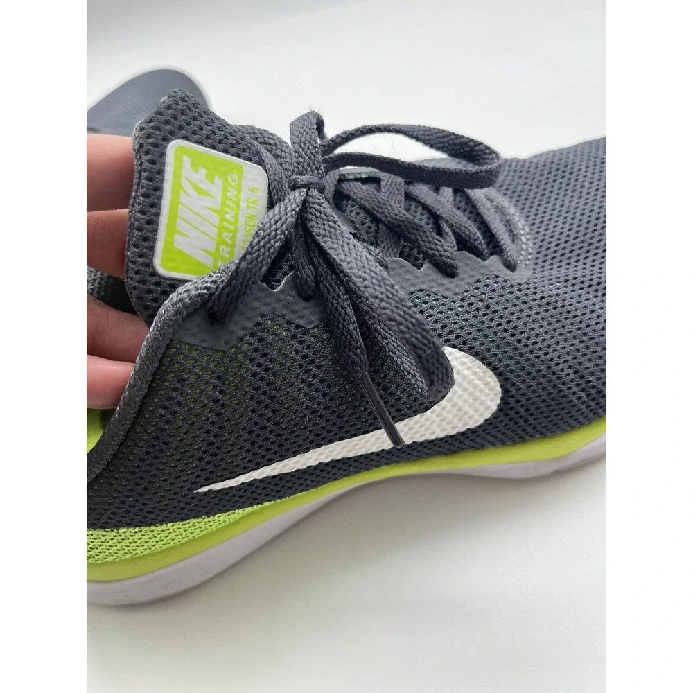 Nike Gray In Season TR 6 Running Shoes Sneakers 852449-002 Size 8.5
